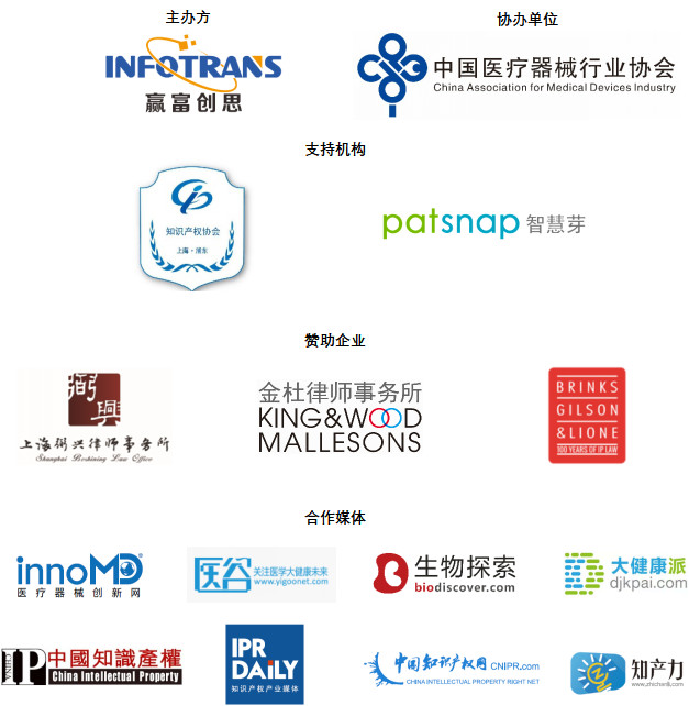 活動預告！中國醫療器械知識產權峰會將于2020年3月19-20日隆重舉行！