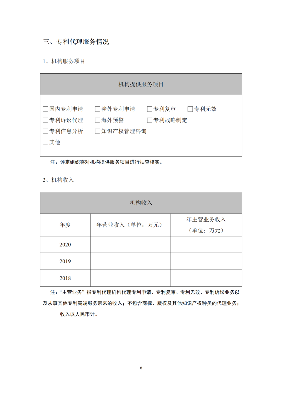 專利代理機構等級評定正式開始啦！