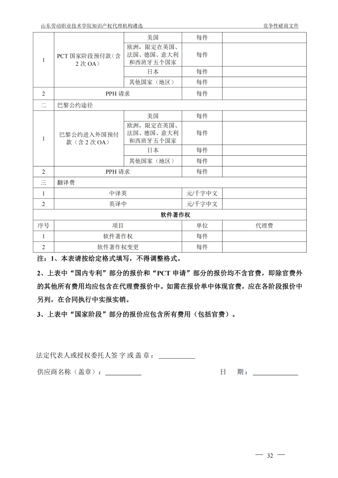發明專利最高報價8000元，實用新型3300元！山東一學院知識產權代理機構遴選成交