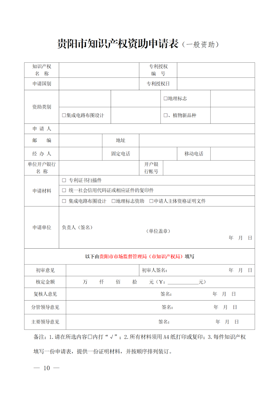 對獲得專利代理師/知識產權師資助2000元，高級資助5000元《貴陽市知識產權資助管理辦法（試行）》